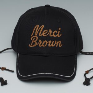 Merci Brown Logo Cap